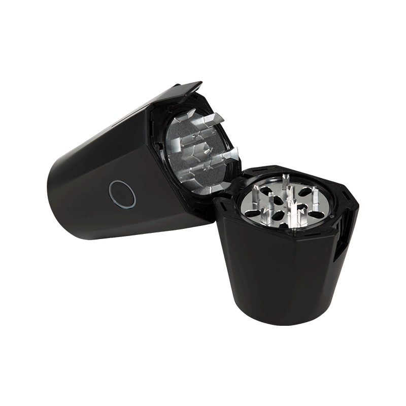 Banana Bros OTTO grinder open with chamber visible