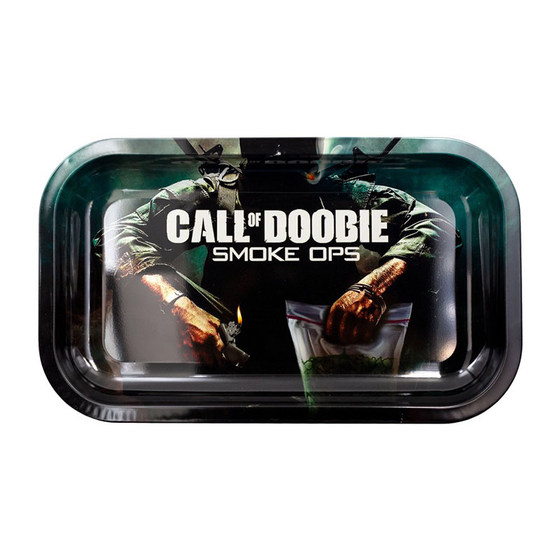 Call of Doobie metal rolling tray large size