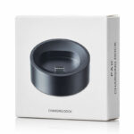 The packaging of the Flow dock with a white background