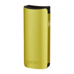 DaVinci MIQRO-C Vaporizer in yellow, front view on a white background.