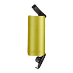 DaVinci MIQRO-C Vaporizer in yellow with raised mouthpiece.