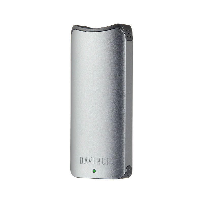 DaVinci ARTIQ Cartridge Vaporiser in grey, front view on a white background.