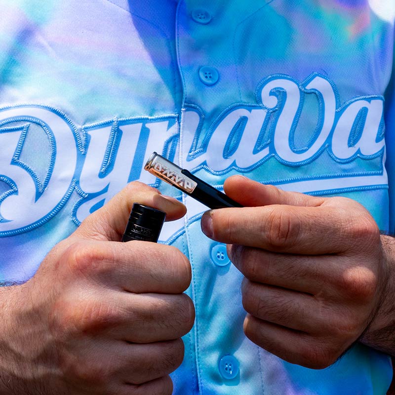 DynaVap G3 manual vaporizer held in hand