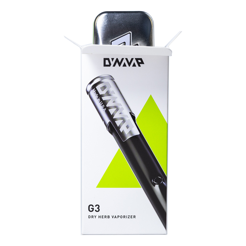 DynaVap G3 vaporizer with packaging and included torch lighter