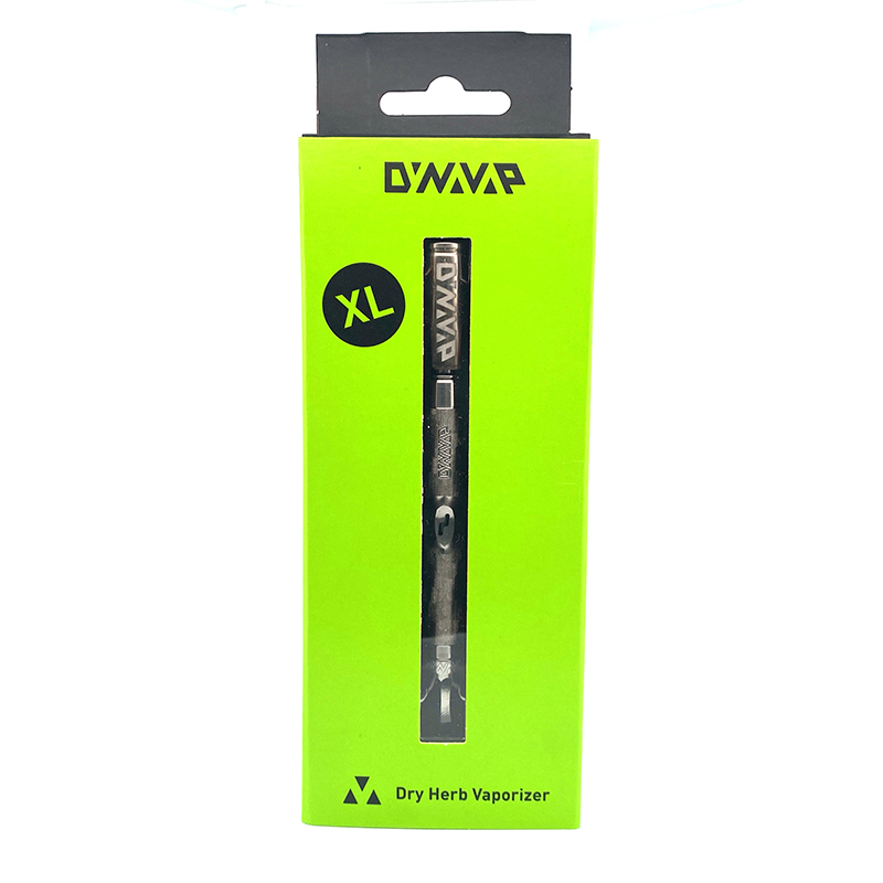 DynaVap M 7 XL vaporizer in retail packaging with green insert