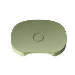 Green PAX Flow flat mouthpiece on white background