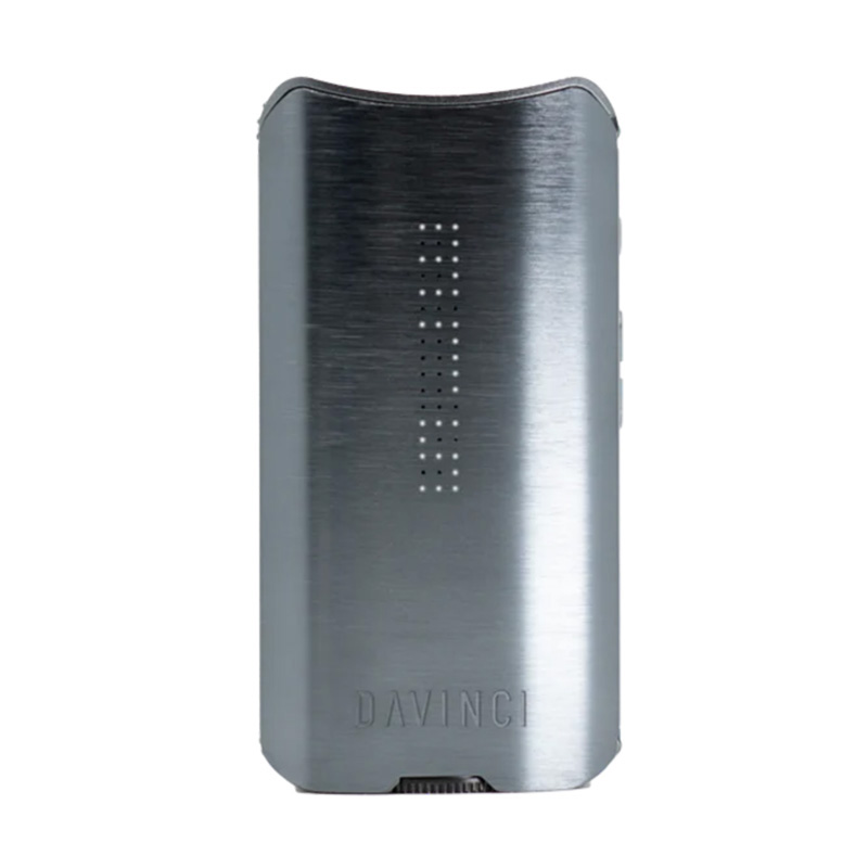 Grey DaVinci IQ3 Vaporizer front view on white background