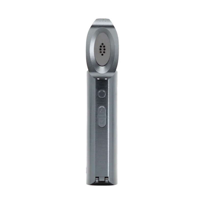 Grey DaVinci IQ3 Vaporizer top view showing the mouthpiece