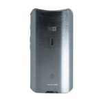 Grey DaVinci IQ3 Vaporizer back view on white background