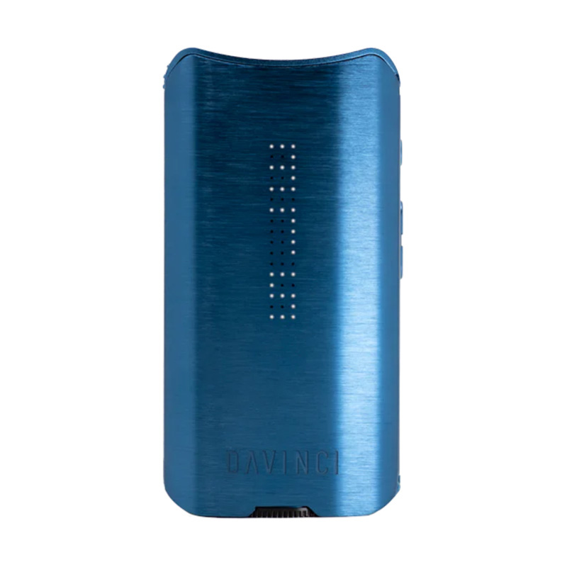 Blue DaVinci IQ3 Vaporizer front view on white background