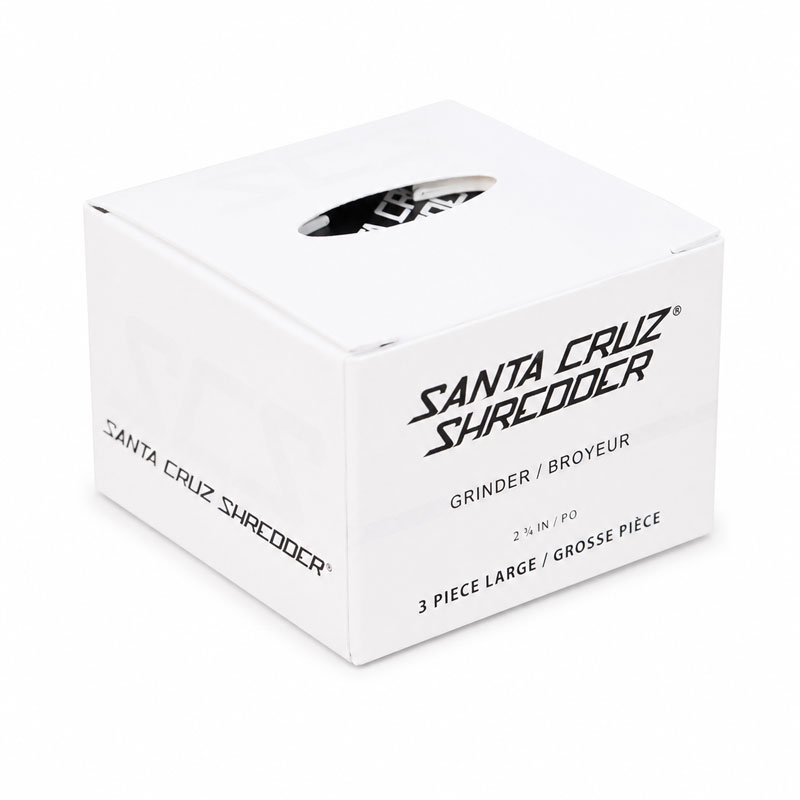 Santa Cruz Shredder 3-piece large grinder box on a white background.