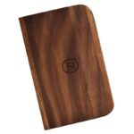 Marley Natural wooden scraper shown at an angle on a white background