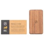 Marley Natural Herb and Roll Case, Small with box and black walnut case shown together