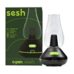 Black O.pen 510 vaporizer with retail packaging