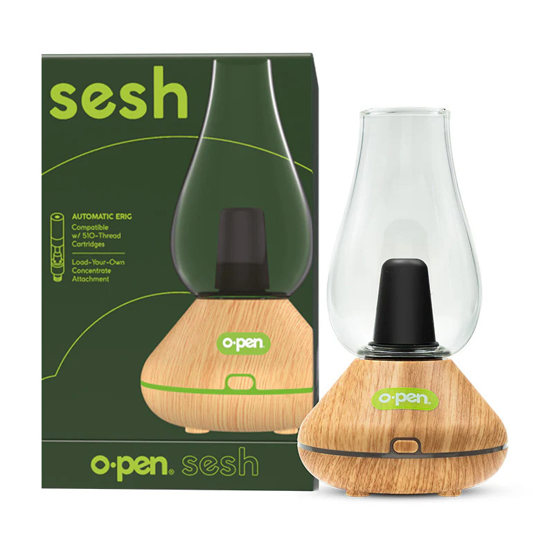 O.pen Oak vaporizer retail packaging with device