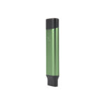 Green PAX Stash Tube upright on white background