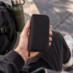 PAX Smell Proof Case held outdoors during everyday travel