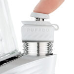 Close-up of Puffco Peak Pro 3DXL Chamber with Joystick Cap attached