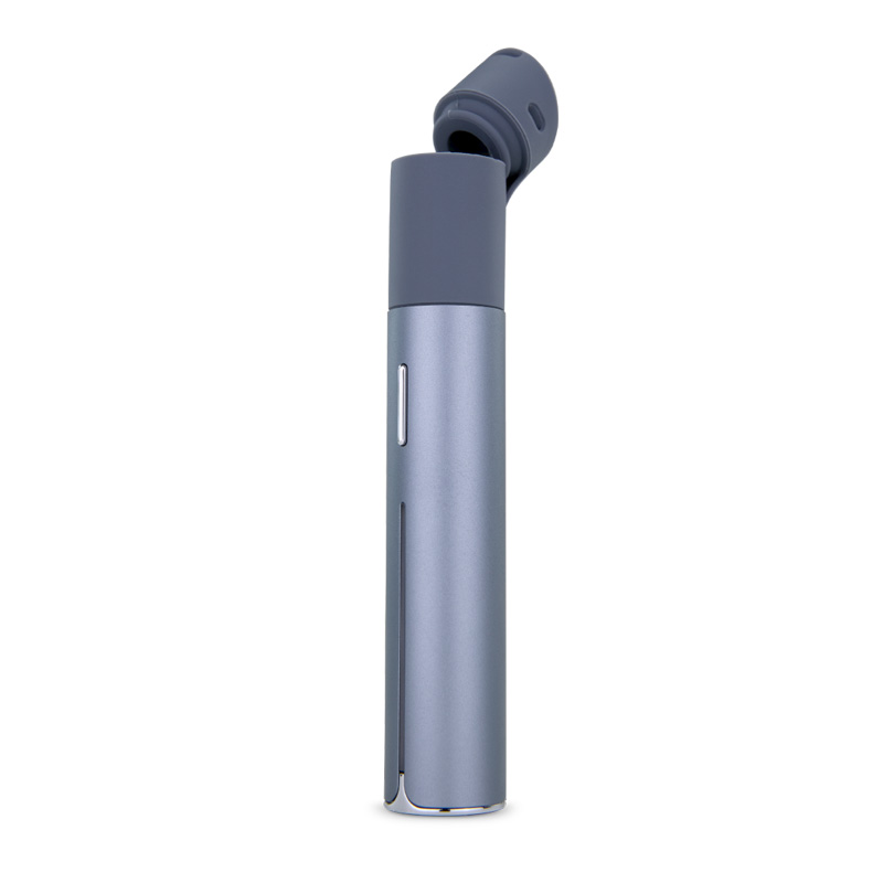 Puffco Pivot Slate concentrate vaporizer angled view