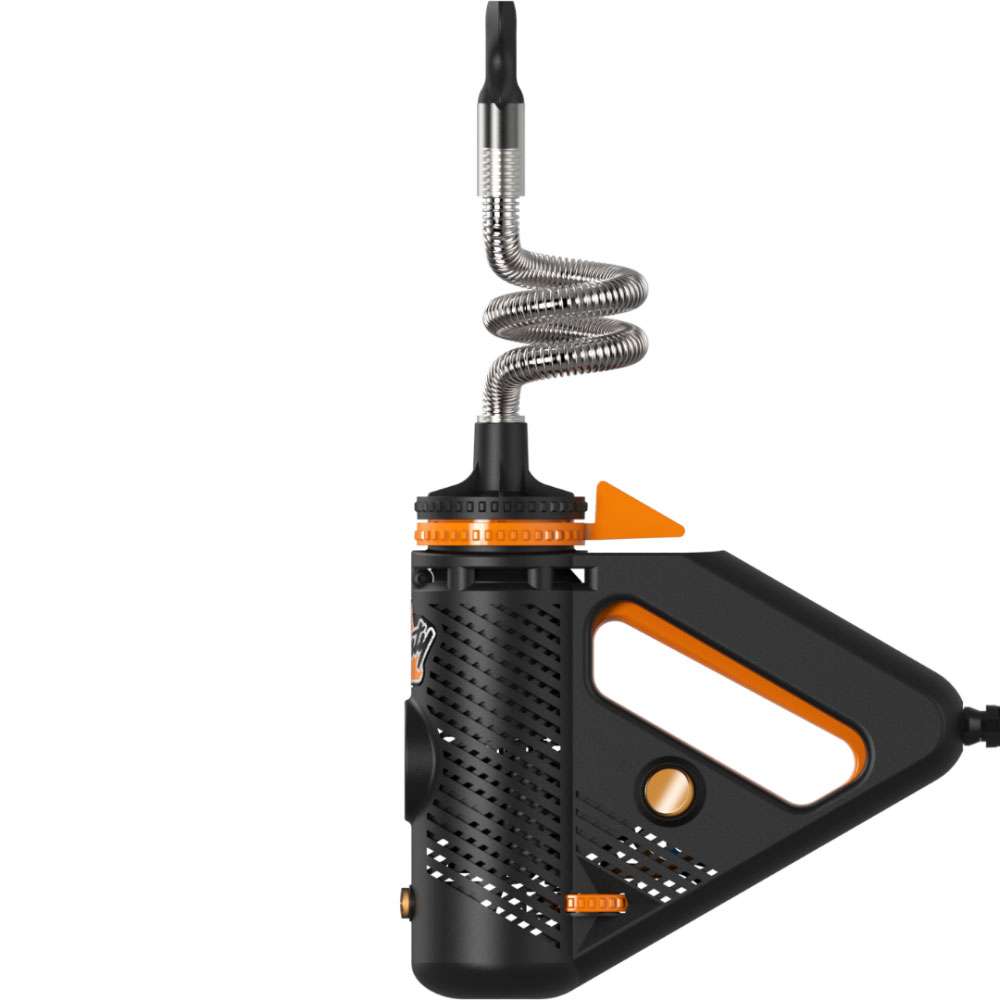 Plenty vaporizer side profile with cooling coil