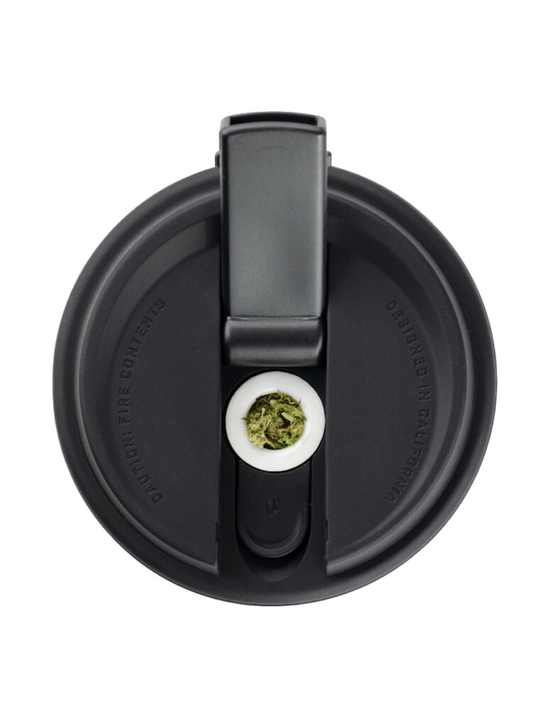 Puffco Cupsy with herb compartment visible