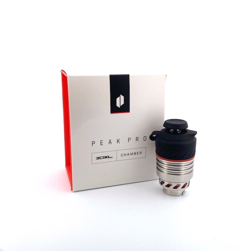 Puffco Peak Pro 3DXL chamber with retail box
