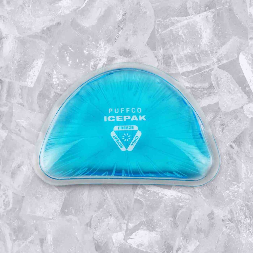 Puffco Peak ice pack in sealed packaging