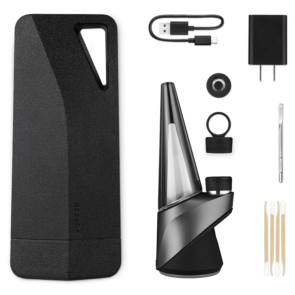 Puffco Peak Pro box contents and accessories