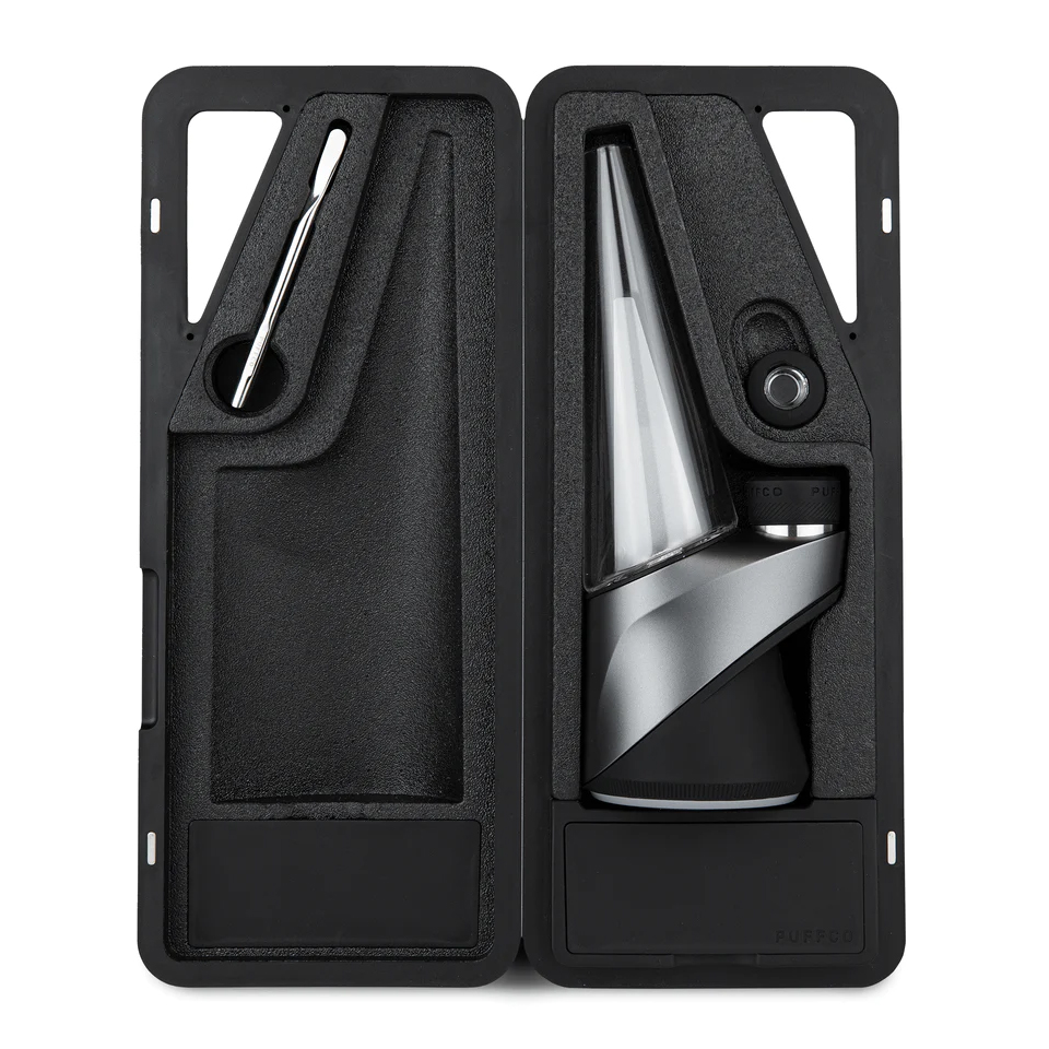 Puffco Peak Pro in protective carry case