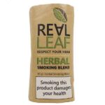 Real Leaf herbal smoking blend pouch
