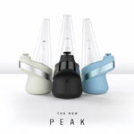 Puffco Peak colour lineup product photo with multiple colour options