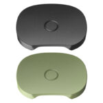 The black and green flat mouthpiece