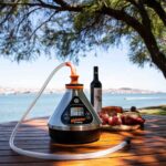 Storz & Bickel Volcano Hybrid used outdoors with Tube Kit