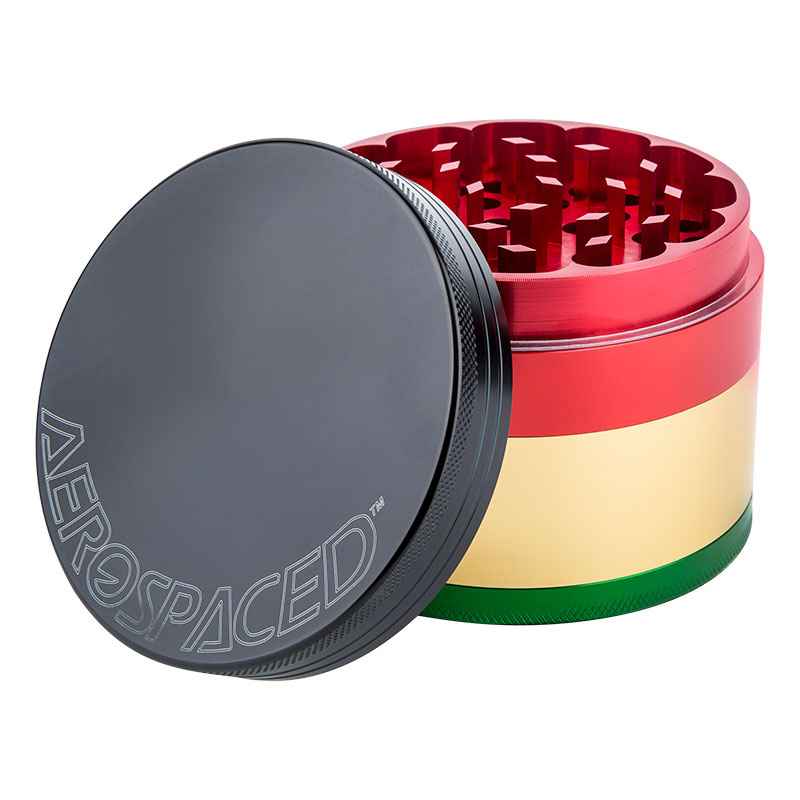 Rasta Aerospaced 63mm 4 Piece grinder open