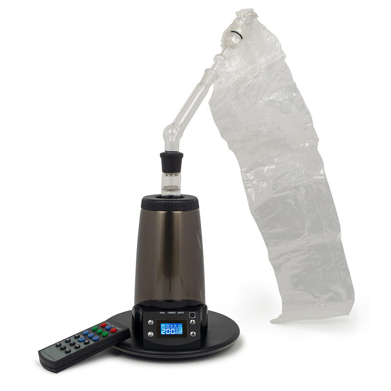 arizer Extreme Q front with balloon white background