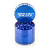 blue 4 piece medium grinder