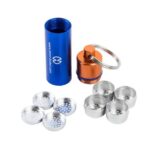 Capsule caddy with grinder attachment
