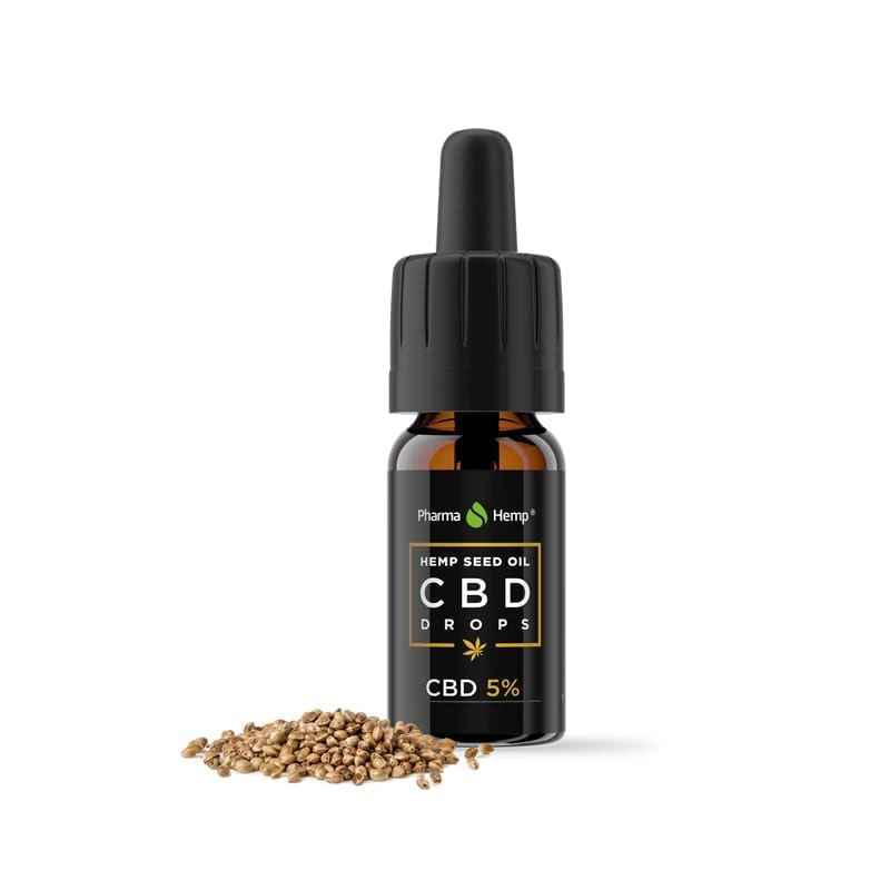CBD hemp seed oil drops 5% strength