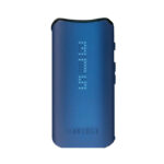 Blue DaVinci IQC Vaporizer front view on white background