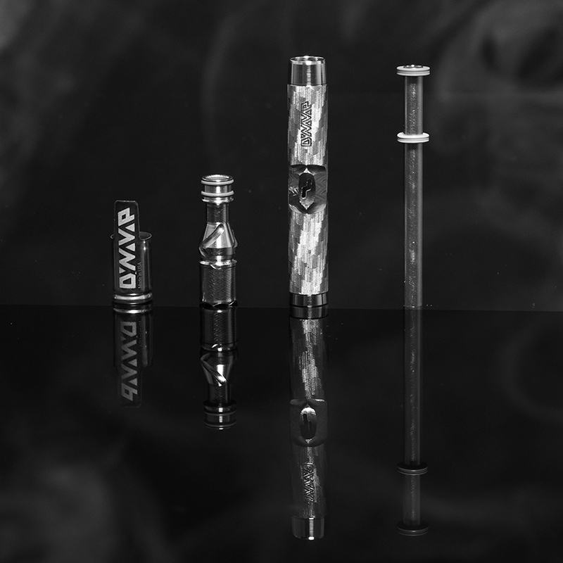 DynaVap M 7 stainless steel vaporizer in dark product photo