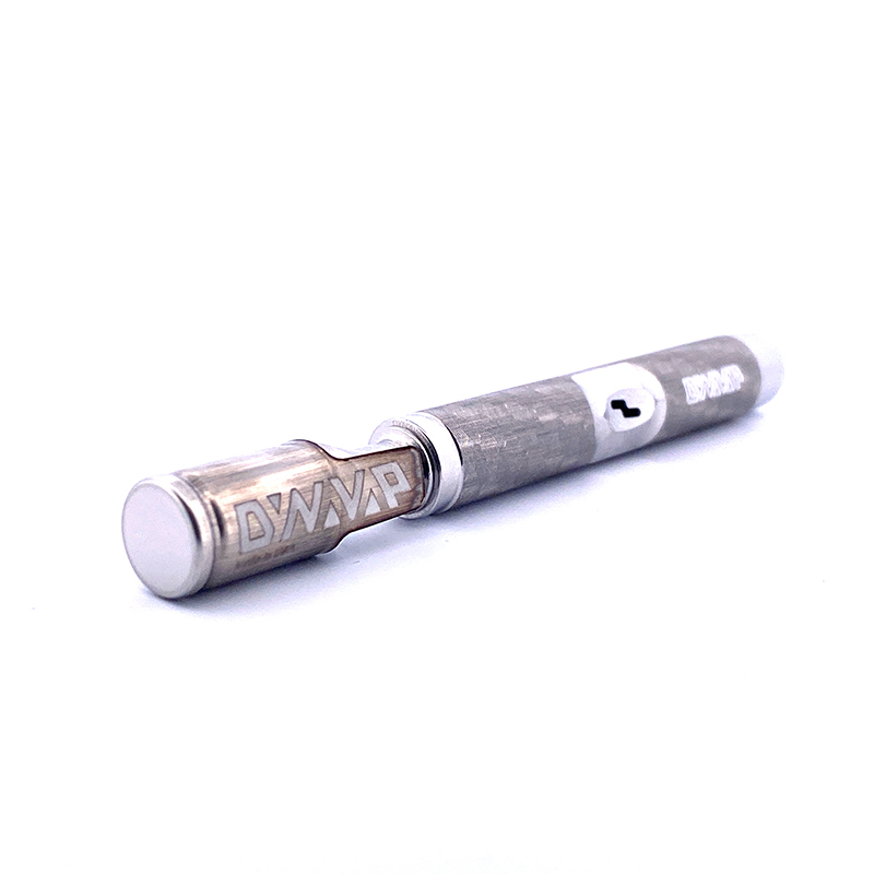 DynaVap M 7 manual dry herb vape lying on a white background