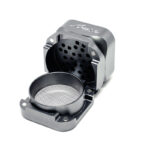 Grey Krush Kube 3.0 showing screen, tray and grinder sections