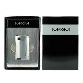 Maxim lighter retail box with lighter displayed