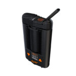 Storz & Bickel Mighty+ vaporizer with mouthpiece open