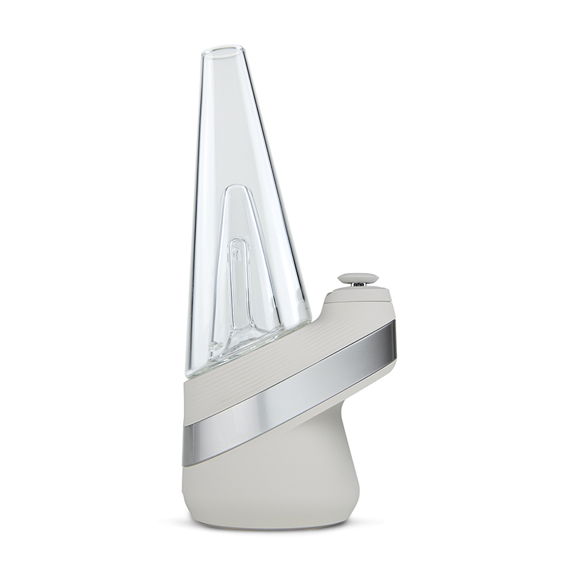 Puffco Peak Pearl angled side view showing airflow design