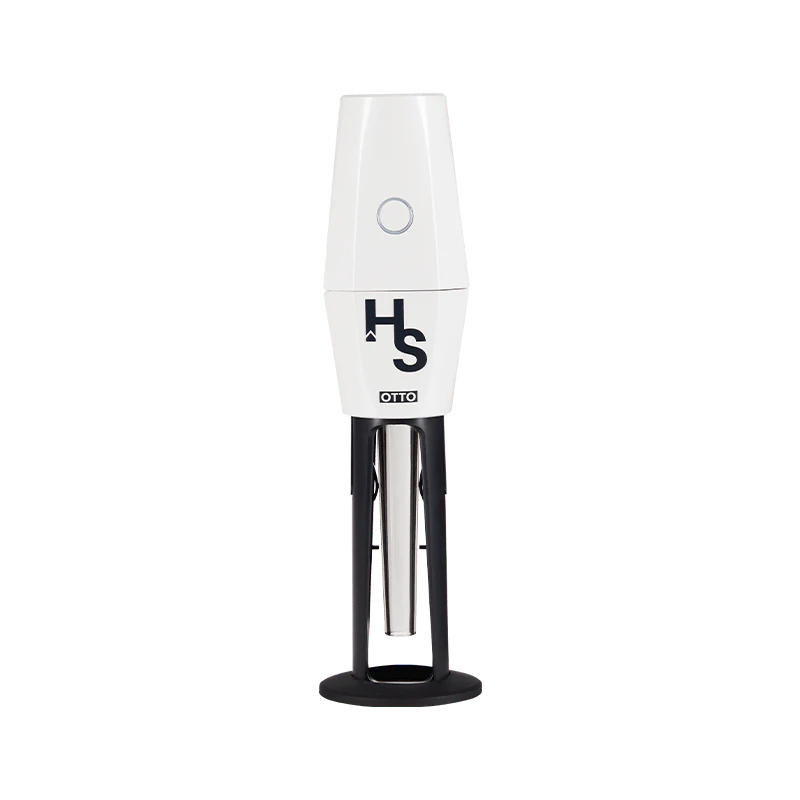 OTTO herbal grinder with cone tube attached