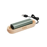 PAX maple wood charging tray with charging cable