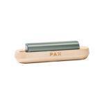 PAX maple wood charging tray side view