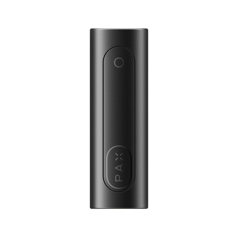 Black PAX Flow vaporizer back view