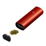 PAX Mini Poppy finish angled view